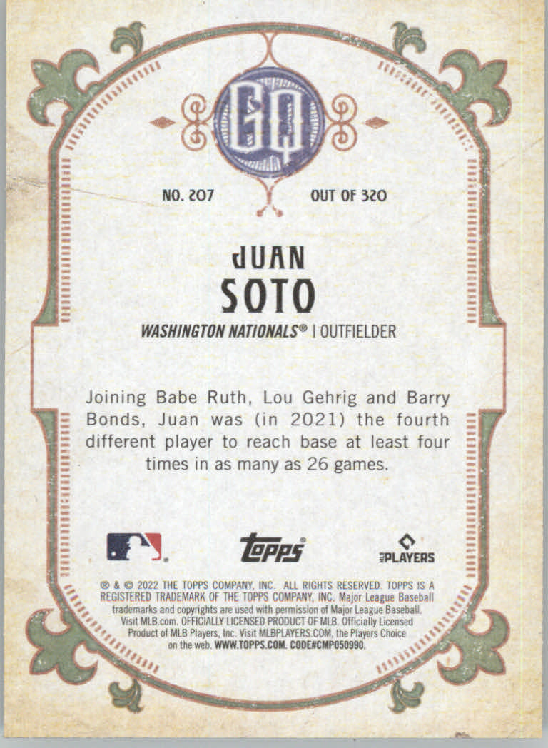 2022 Topps Gypsy Queen Baseball "Main Set" Cards #151 to #300 - Picture 113 of 299