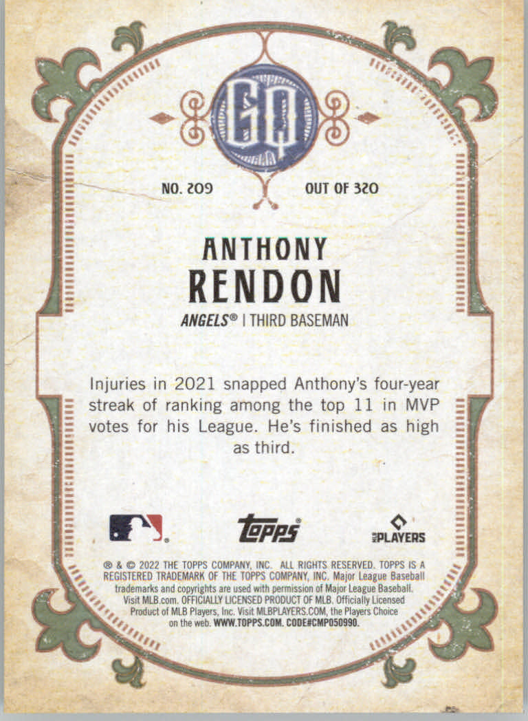 2022 Topps Gypsy Queen Baseball "Main Set" Cards #151 to #300 - Picture 117 of 299