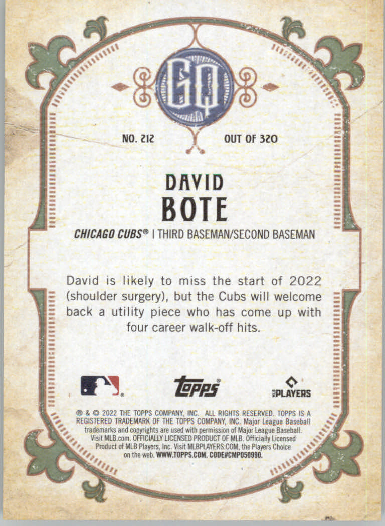 2022 Topps Gypsy Queen Baseball "Main Set" Cards #151 to #300 - Picture 123 of 299