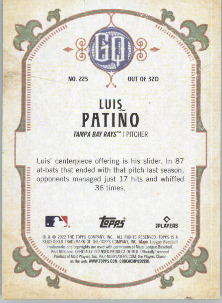 2022 Topps Gypsy Queen Baseball "Main Set" Cards #151 to #300 - Picture 149 of 299