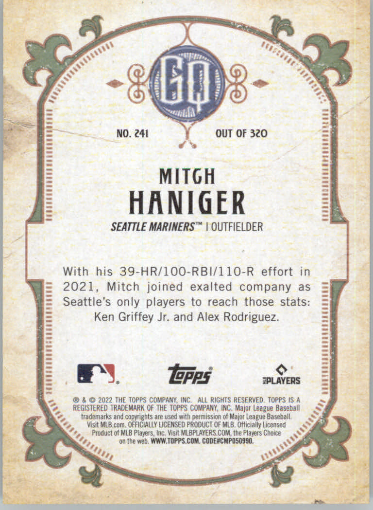 2022 Topps Gypsy Queen Baseball "Main Set" Cards #151 to #300 - Picture 181 of 299