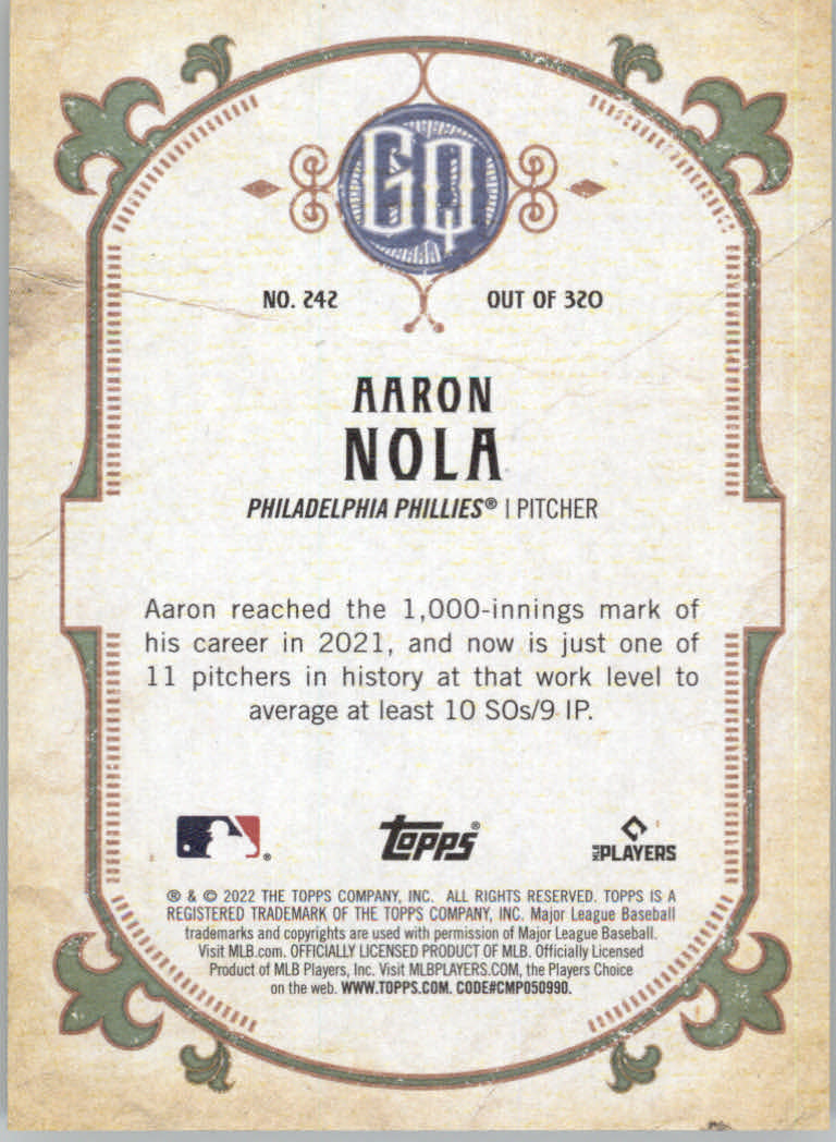 2022 Topps Gypsy Queen Baseball "Main Set" Cards #151 to #300 - Picture 183 of 299