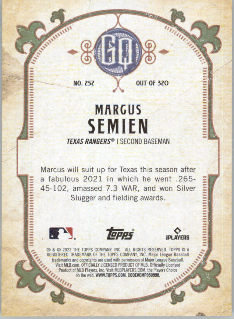 2022 Topps Gypsy Queen Baseball "Main Set" Cards #151 to #300 - Picture 203 of 299