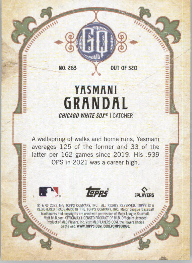 2022 Topps Gypsy Queen Baseball "Main Set" Cards #151 to #300 - Picture 225 of 299