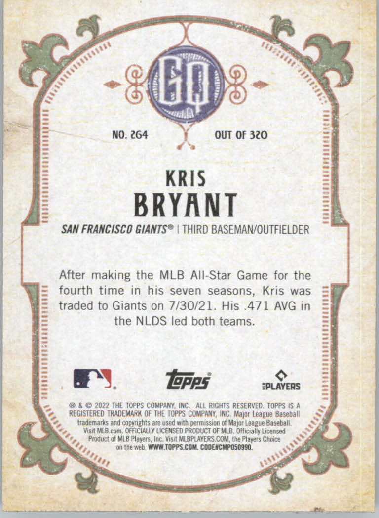 2022 Topps Gypsy Queen Baseball "Main Set" Cards #151 to #300 - Picture 227 of 299