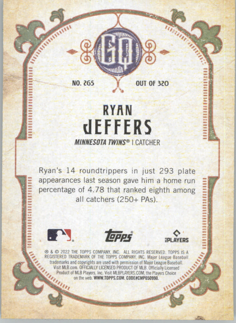 2022 Topps Gypsy Queen Baseball "Main Set" Cards #151 to #300 - Picture 229 of 299