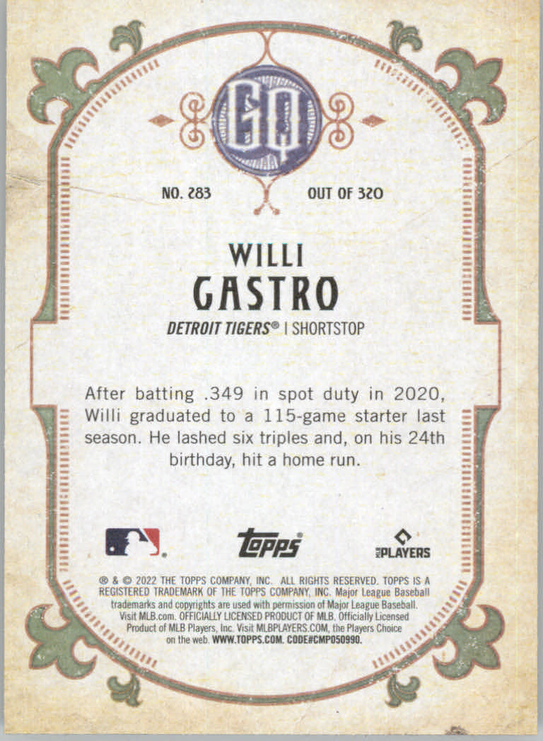 2022 Topps Gypsy Queen Baseball "Main Set" Cards #151 to #300 - Picture 265 of 299