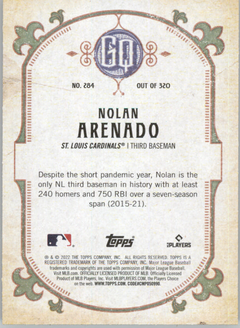 2022 Topps Gypsy Queen Baseball "Main Set" Cards #151 to #300 - Picture 267 of 299