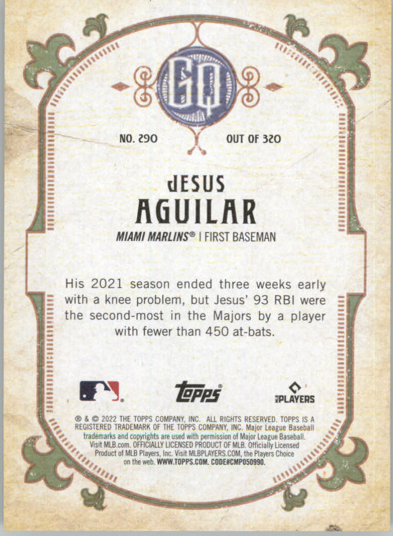 2022 Topps Gypsy Queen Baseball "Main Set" Cards #151 to #300 - Picture 279 of 299