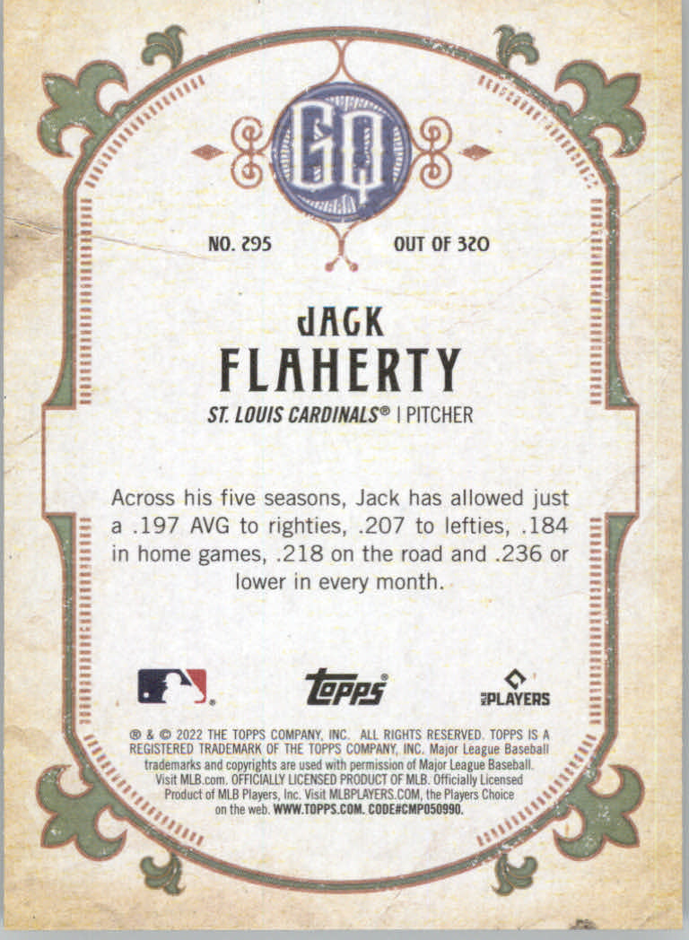 2022 Topps Gypsy Queen Baseball "Main Set" Cards #151 to #300 - Picture 289 of 299