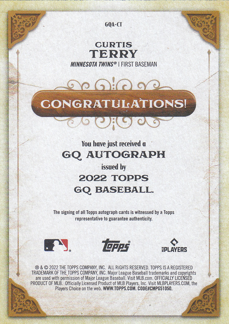 Tarjetas insertadas "autógrafos" de béisbol Topps Gypsy Queen 2022 - Imagen 5 de 25