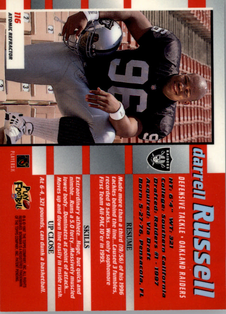 Tarjetas ""Refractores e insertos"" de fútbol americano Bowman's Best 1997 - Imagen 7 de 21