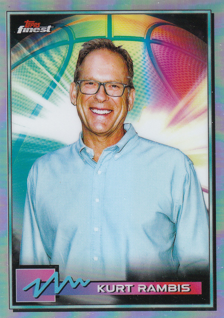 2021 Finest (Topps) Basketball "Refractors" Parallel Cards - Bild 38 von 57