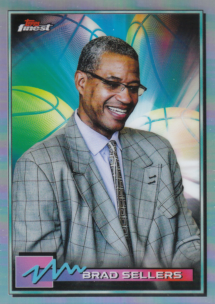2021 Finest (Topps) Basketball "Refractors" Parallel Cards - Bild 42 von 57