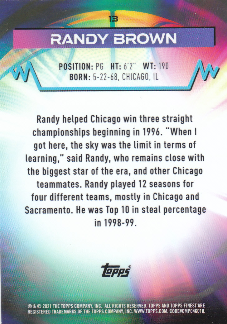 2021 Finest (Topps) Basketball "Refractors" Parallel Cards - Bild 19 von 57