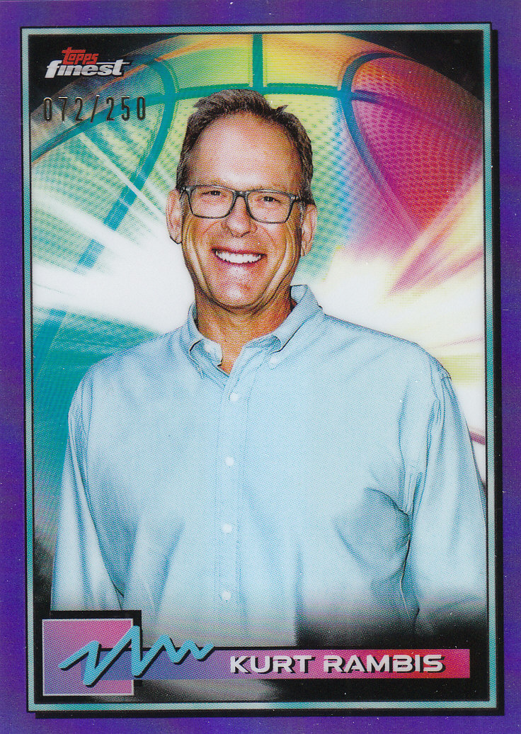 2021 Finest (Topps) Basketball "Refractors" Parallel Cards - Bild 20 von 57