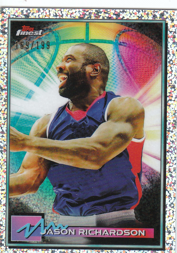 2021 Finest (Topps) Basketball "Refractors" Parallel Cards - Bild 54 von 57