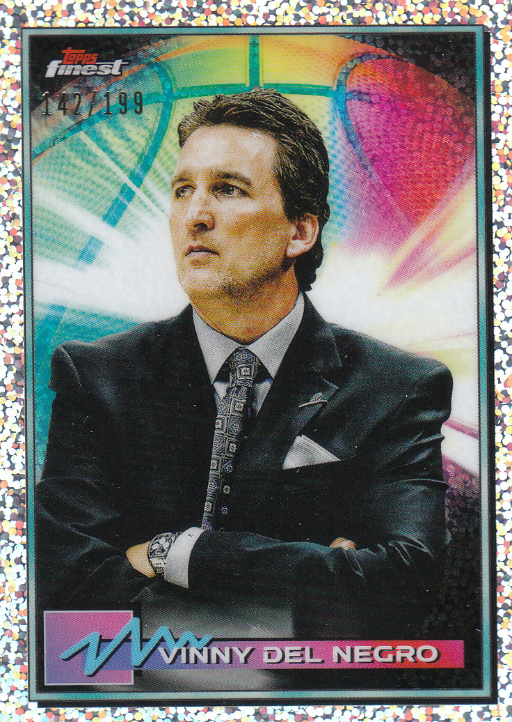 2021 Finest (Topps) Basketball "Refractors" Parallel Cards - Bild 56 von 57