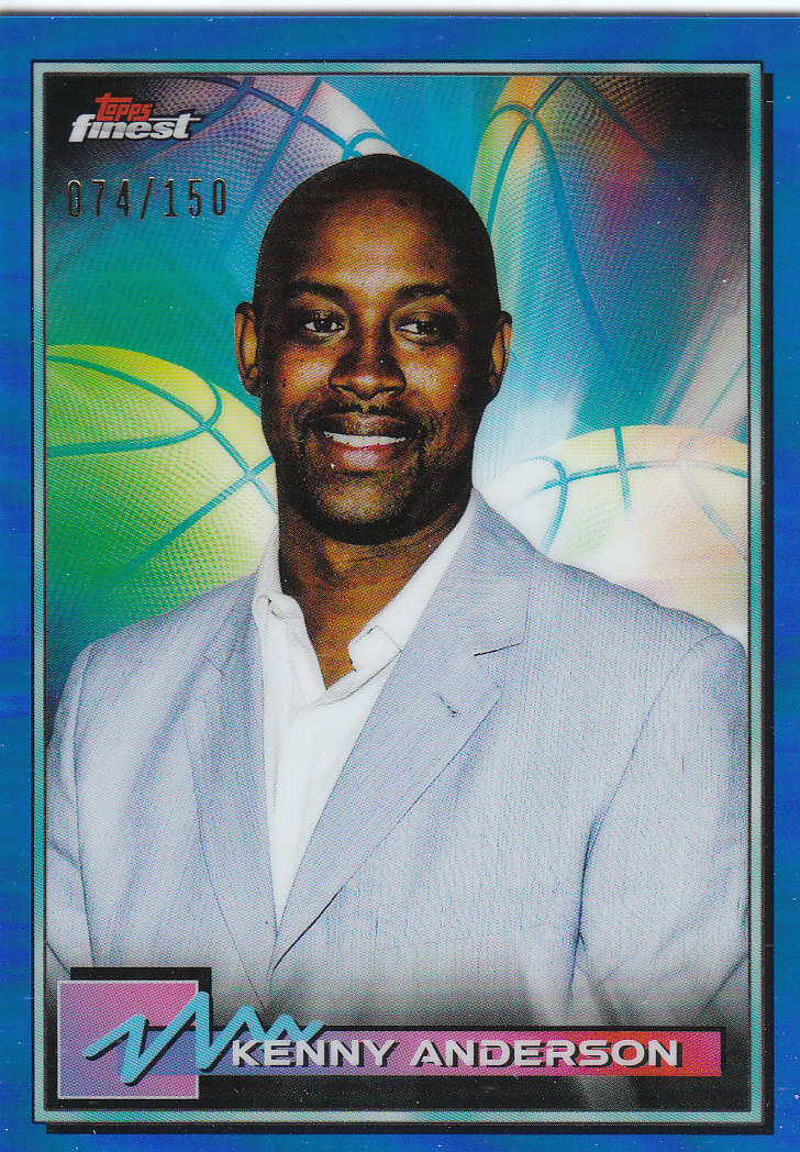 2021 Finest (Topps) Basketball "Refractors" Parallel Cards - Bild 10 von 57