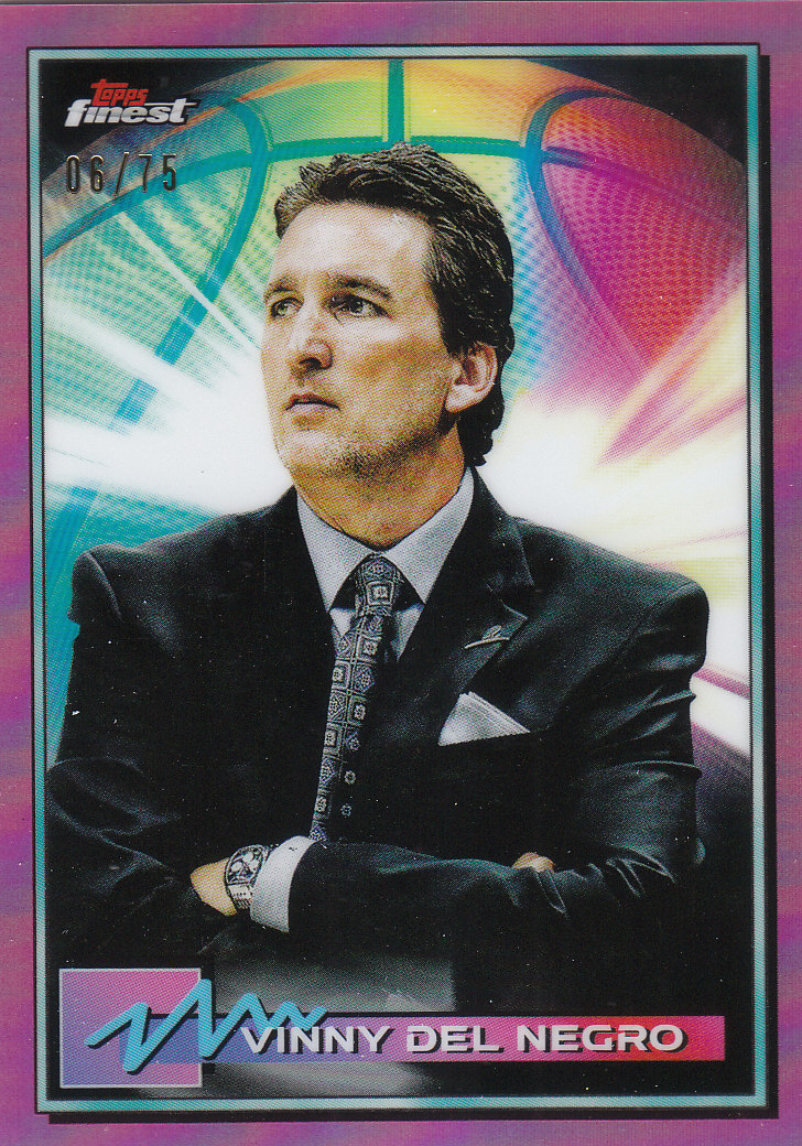2021 Finest (Topps) Basketball "Refractors" Parallel Cards - Bild 14 von 57