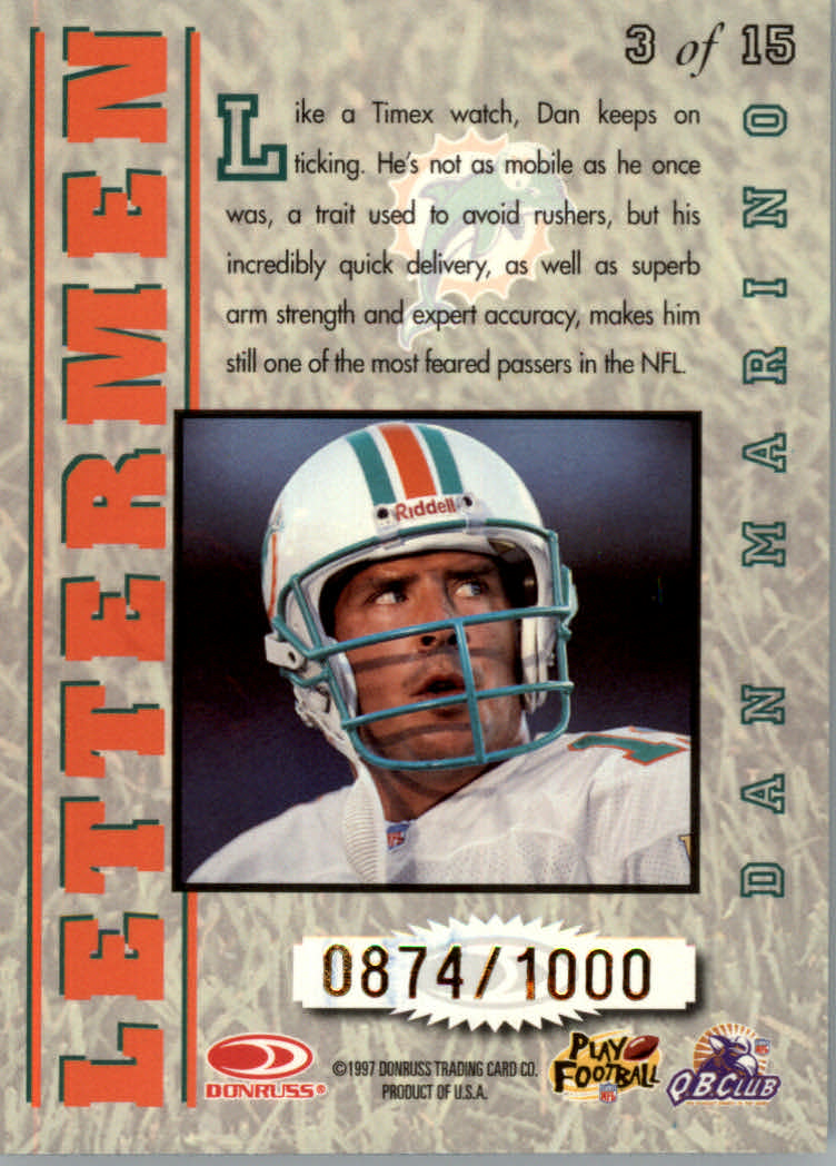 Tarjetas insertadas Leaf Football 1997 "Carteros y reproducciones" - Imagen 3 de 7