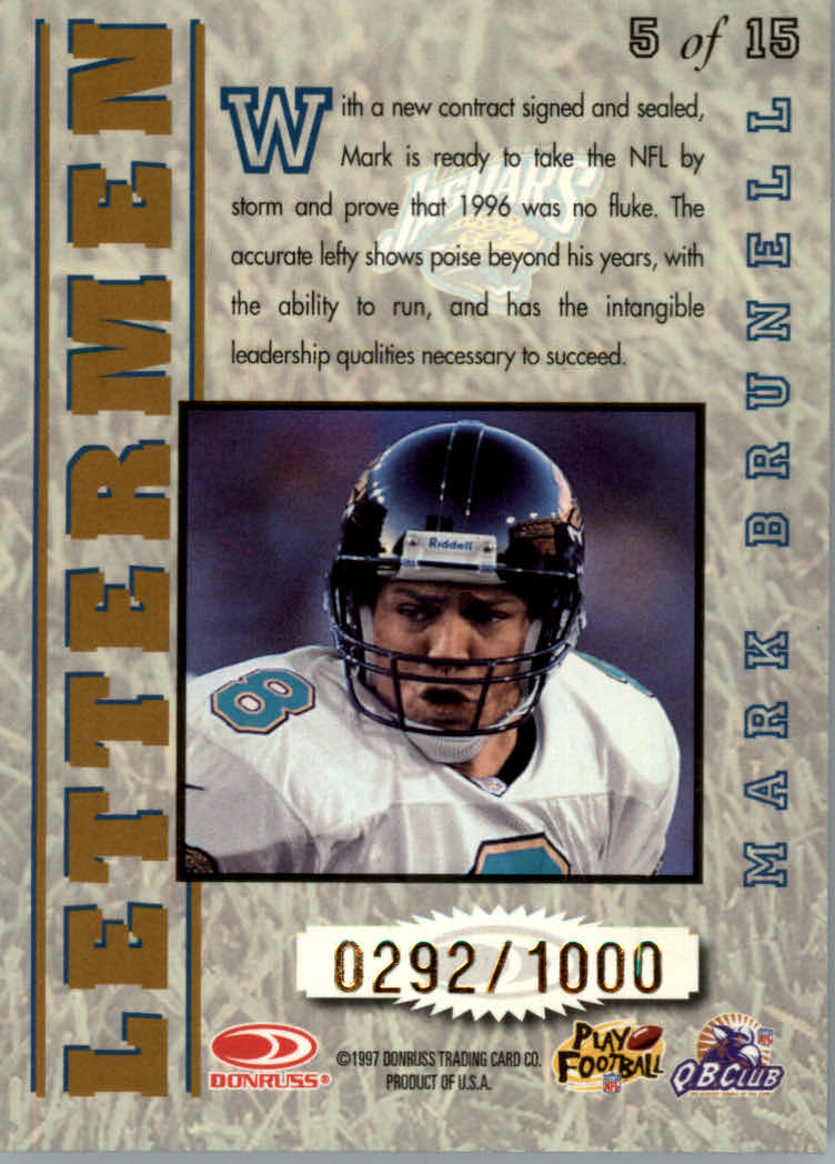 Tarjetas insertadas Leaf Football 1997 "Carteros y reproducciones" - Imagen 5 de 7