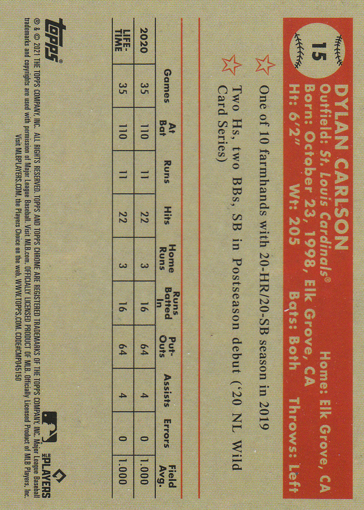 2021 Topps Chrome Platinum Anniversary Baseball "Main Set" Cards #1 to #250 - Picture 23 of 401