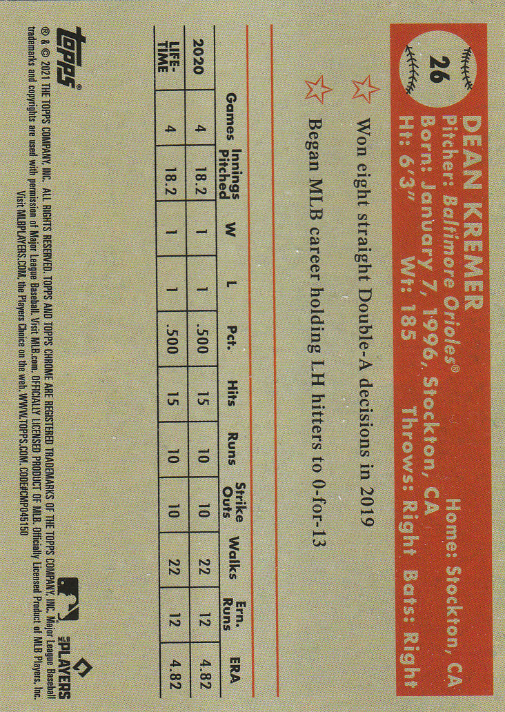 2021 Topps Chrome Platinum Anniversary Baseball "Main Set" Cards #1 to #250 - Picture 41 of 401