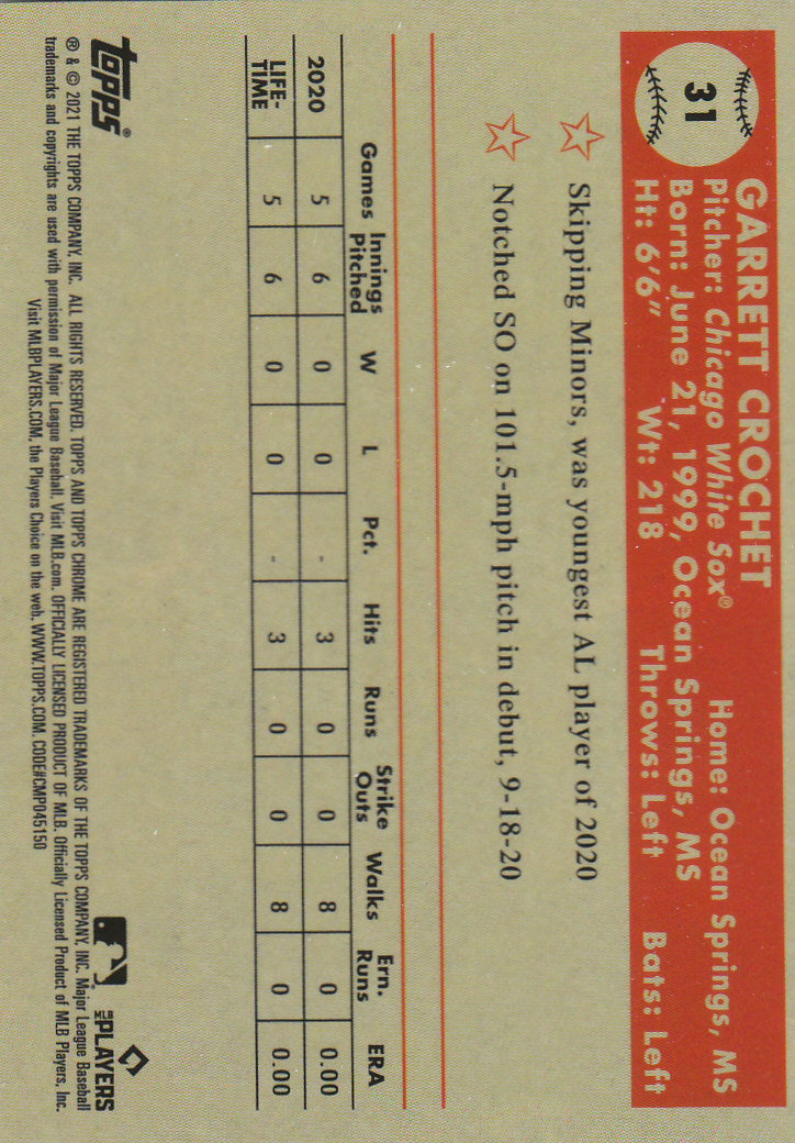 2021 Topps Chrome Platinum Anniversary Baseball "Main Set" Cards #1 to #250 - Picture 47 of 401