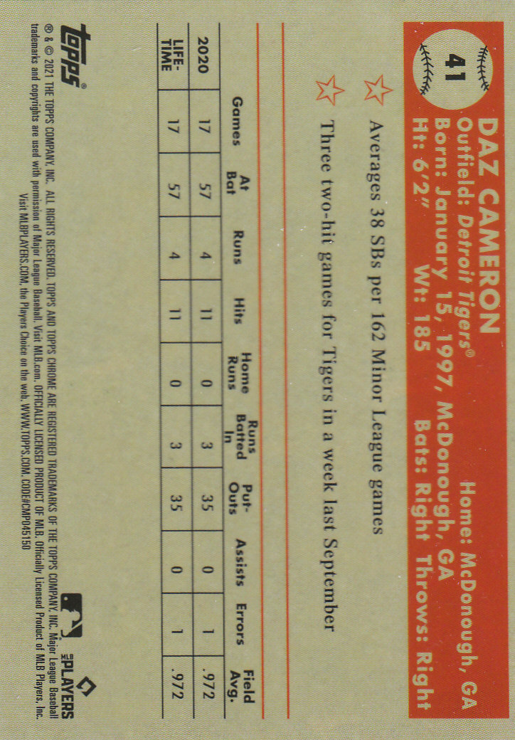 2021 Topps Chrome Platinum Anniversary Baseball "Main Set" Cards #1 to #250 - Picture 57 of 401