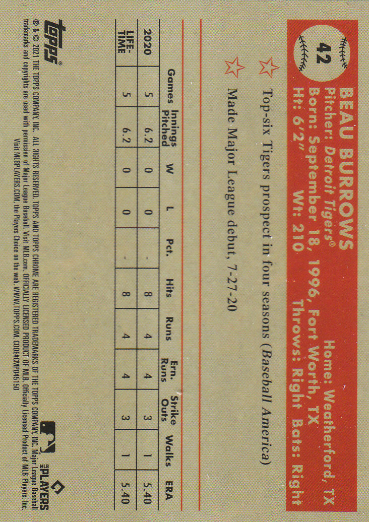 2021 Topps Chrome Platinum Anniversary Baseball "Main Set" Cards #1 to #250 - Picture 59 of 401