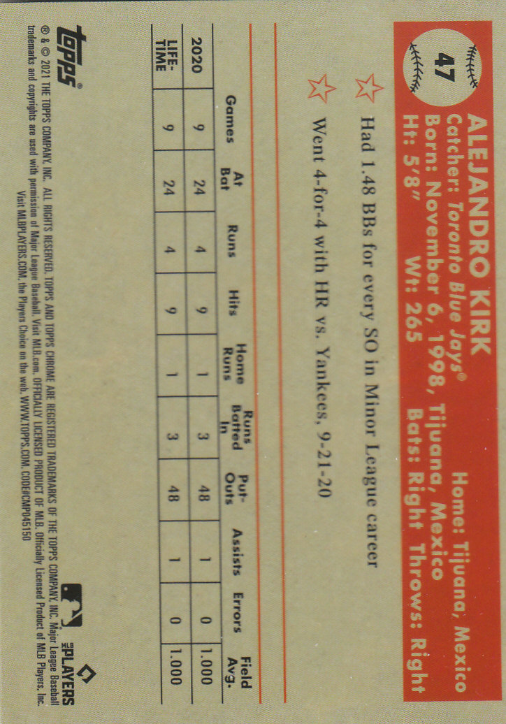 2021 Topps Chrome Platinum Anniversary Baseball "Main Set" Cards #1 to #250 - Picture 67 of 401