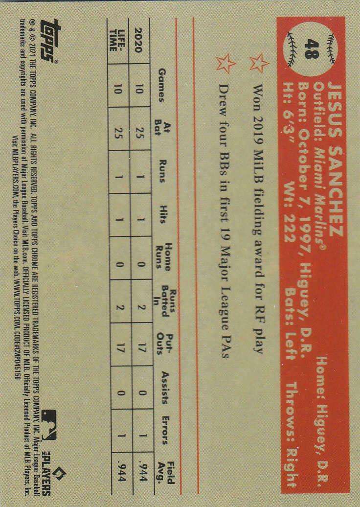 2021 Topps Chrome Platinum Anniversary Baseball "Main Set" Cards #1 to #250 - Picture 69 of 401