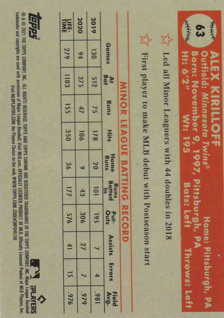2021 Topps Chrome Platinum Anniversary Baseball "Main Set" Cards #1 to #250 - Picture 95 of 401