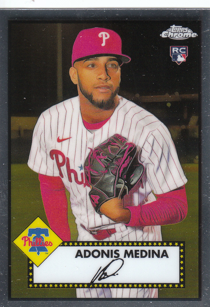 2021 Topps Chrome Platinum Anniversary Baseball "Main Set" Cards #1 to #250 - Picture 110 of 401