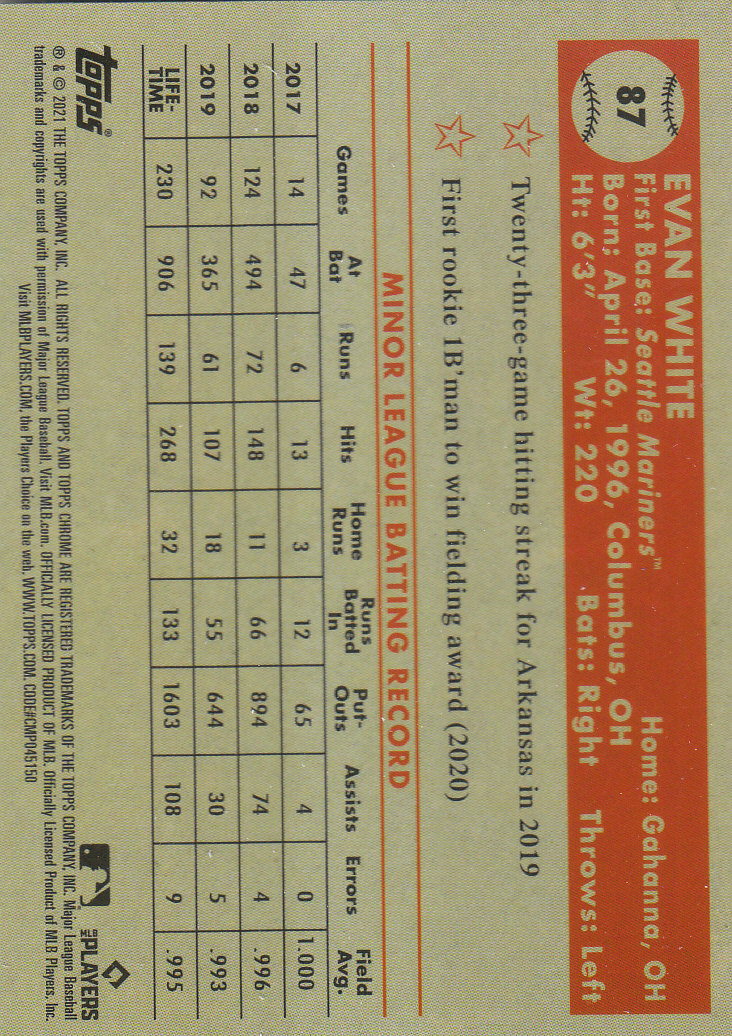 2021 Topps Chrome Platinum Anniversary Baseball "Main Set" Cards #1 to #250 - Picture 131 of 401