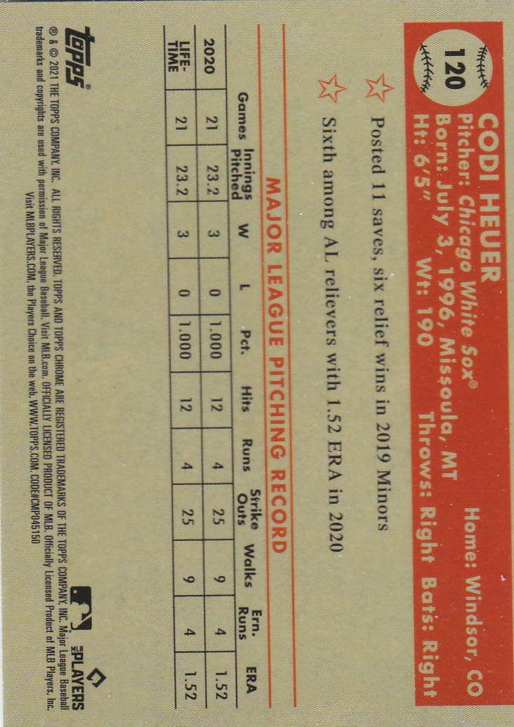 2021 Topps Chrome Platinum Anniversary Baseball "Main Set" Cards #1 to #250 - Picture 181 of 401