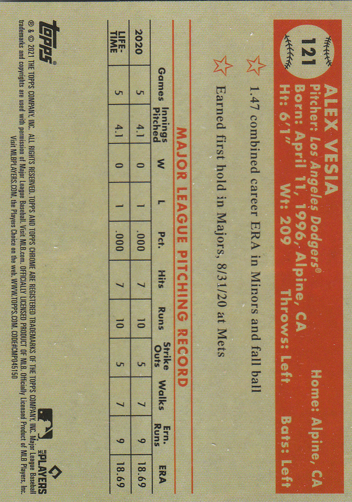 2021 Topps Chrome Platinum Anniversary Baseball "Main Set" Cards #1 to #250 - Picture 183 of 401
