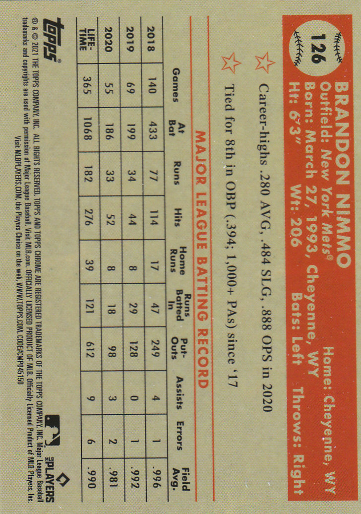 2021 Topps Chrome Platinum Anniversary Baseball "Main Set" Cards #1 to #250 - Picture 193 of 401