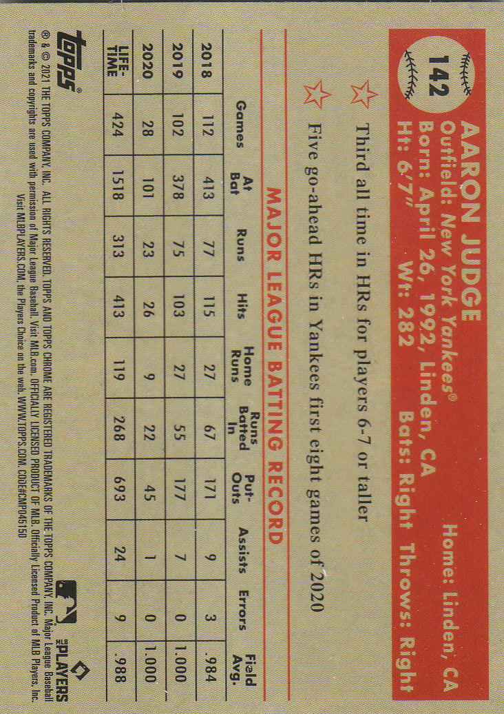 2021 Topps Chrome Platinum Anniversary Baseball "Main Set" Cards #1 to #250 - Picture 219 of 401