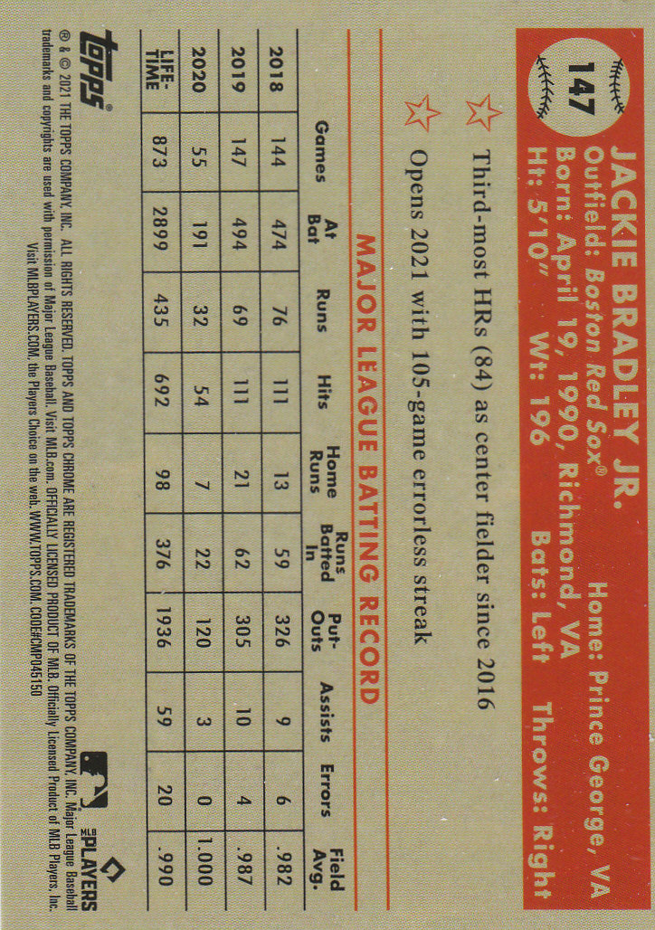 2021 Topps Chrome Platinum Anniversary Baseball "Main Set" Cards #1 to #250 - Picture 229 of 401