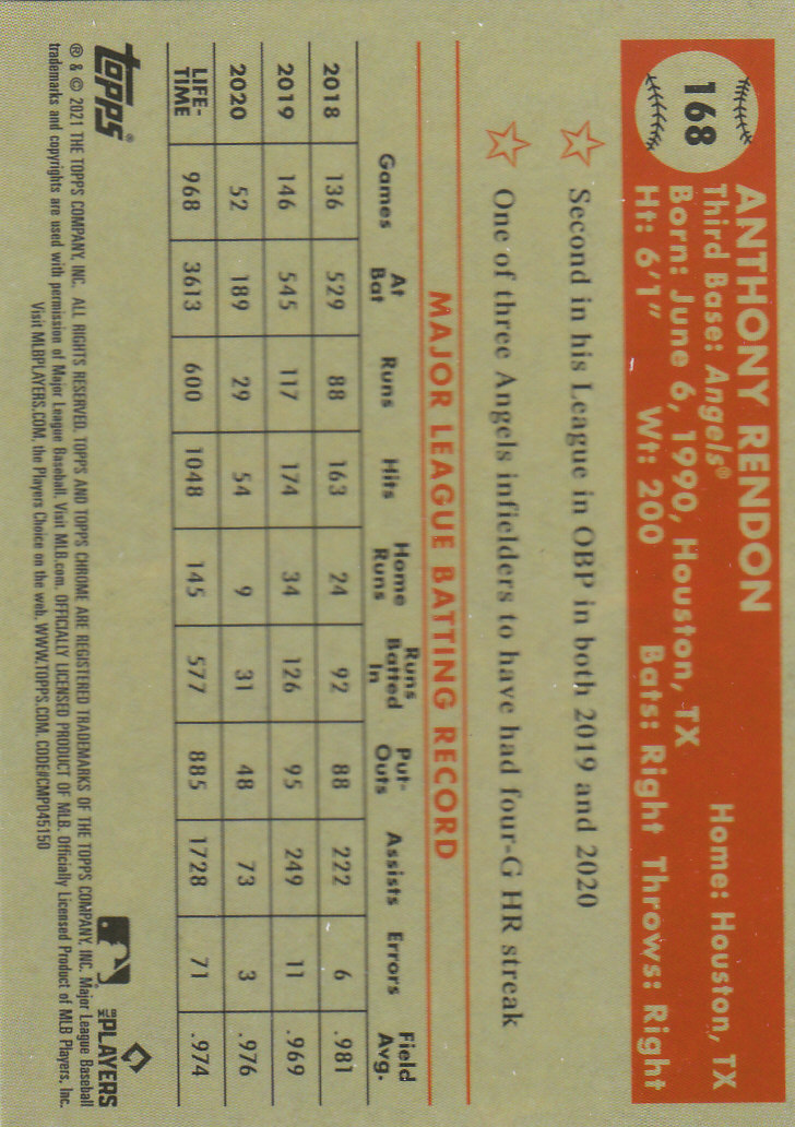 2021 Topps Chrome Platinum Anniversary Baseball "Main Set" Cards #1 to #250 - Picture 265 of 401