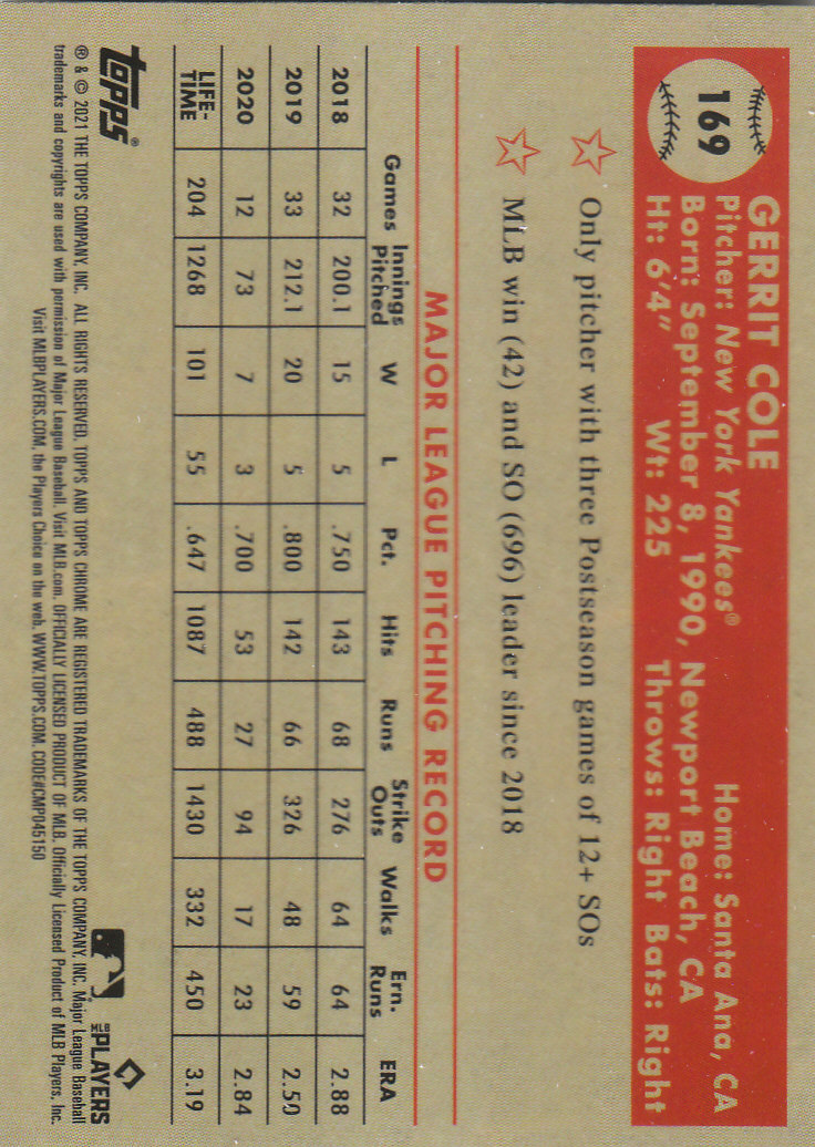 2021 Topps Chrome Platinum Anniversary Baseball "Main Set" Cards #1 to #250 - Picture 267 of 401