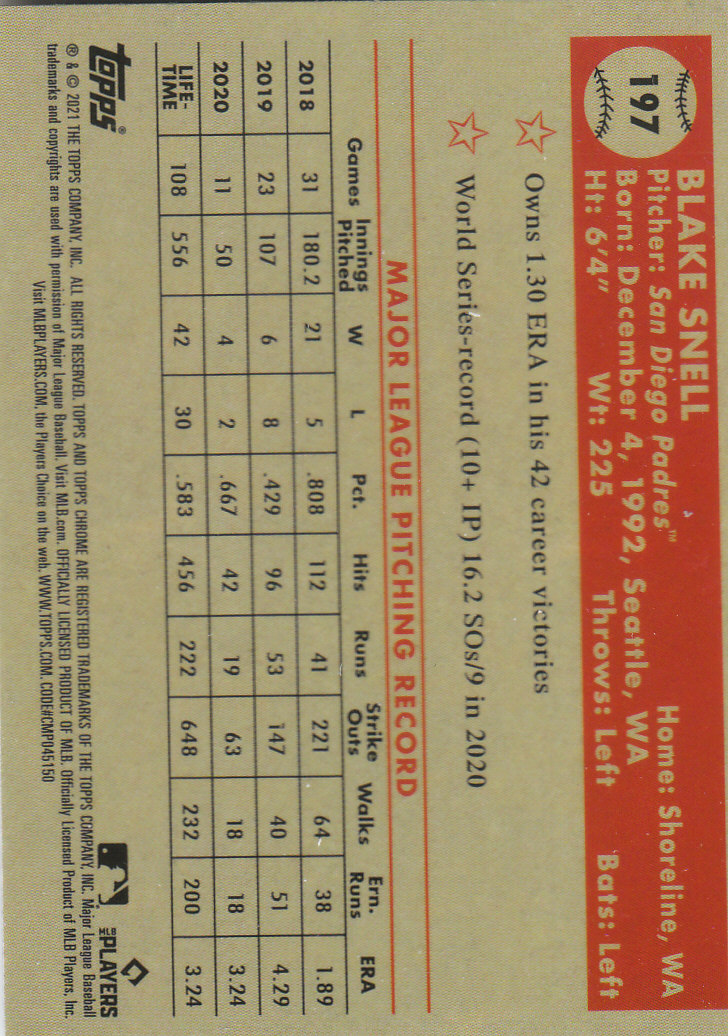 2021 Topps Chrome Platinum Anniversary Baseball "Main Set" Cards #1 to #250 - Picture 313 of 401