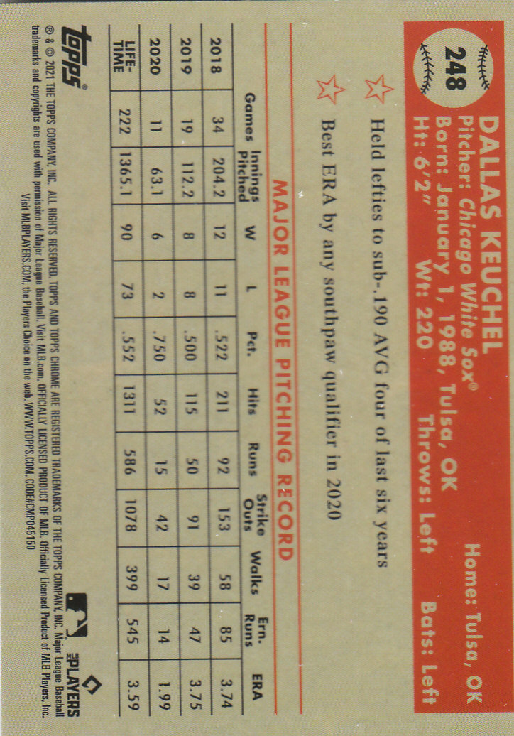 2021 Topps Chrome Platinum Anniversary Baseball "Main Set" Cards #1 to #250 - Picture 397 of 401
