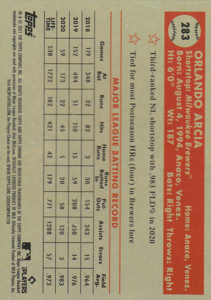 2021 Topps Chrome Platinum Anniversary Baseball "Main Set" Cards #251 to #500 - Picture 57 of 391