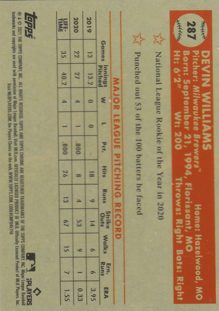 2021 Topps Chrome Platinum Anniversary Baseball "Main Set" Cards #251 to #500 - Picture 63 of 391