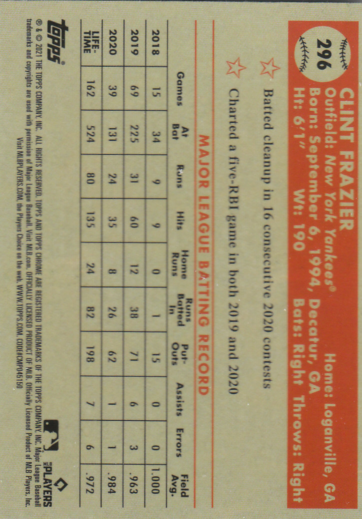 2021 Topps Chrome Platinum Anniversary Baseball "Main Set" Cards #251 to #500 - Picture 77 of 391