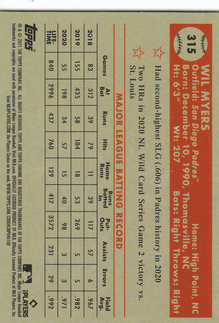 2021 Topps Chrome Platinum Anniversary Baseball "Main Set" Cards #251 to #500 - Picture 105 of 391