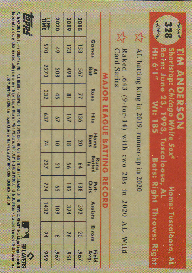 2021 Topps Chrome Platinum Anniversary Baseball "Main Set" Cards #251 to #500 - Picture 127 of 391